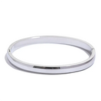 Jonc Lisse Doré — Argent 925 Plaqué Or 18K Bijoux de Paris