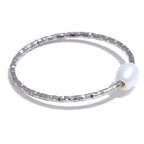 Bague Fine Perle d'Eau Douce — Argent 925 Plaqué Or 18K Bijoux de Paris