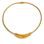 Chaîne Ras du Cou — Argent 925 Plaqué Or 18K Bijoux de Paris