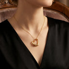 Collier Cœur Personnalisé — Argent 925 Plaqué Or 18K Bijoux de Paris